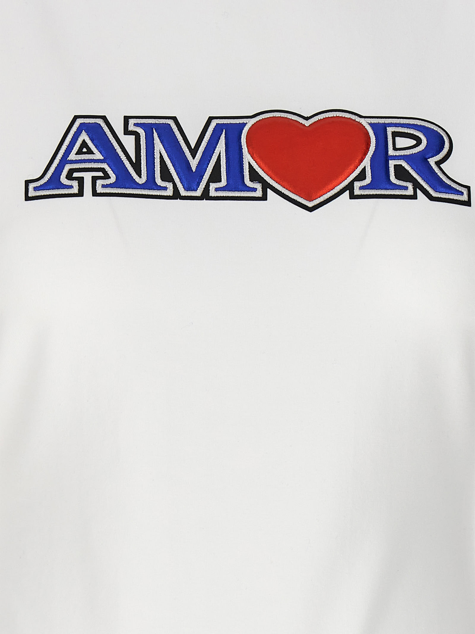 Vetements Amor T-shirt White | ModeSens