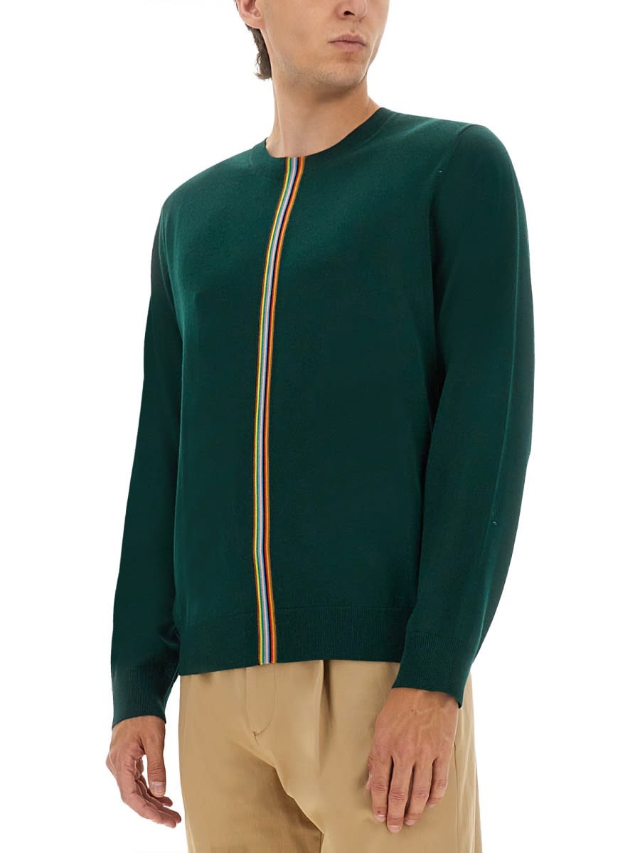 Paul Smith Jersey With Striped Detail