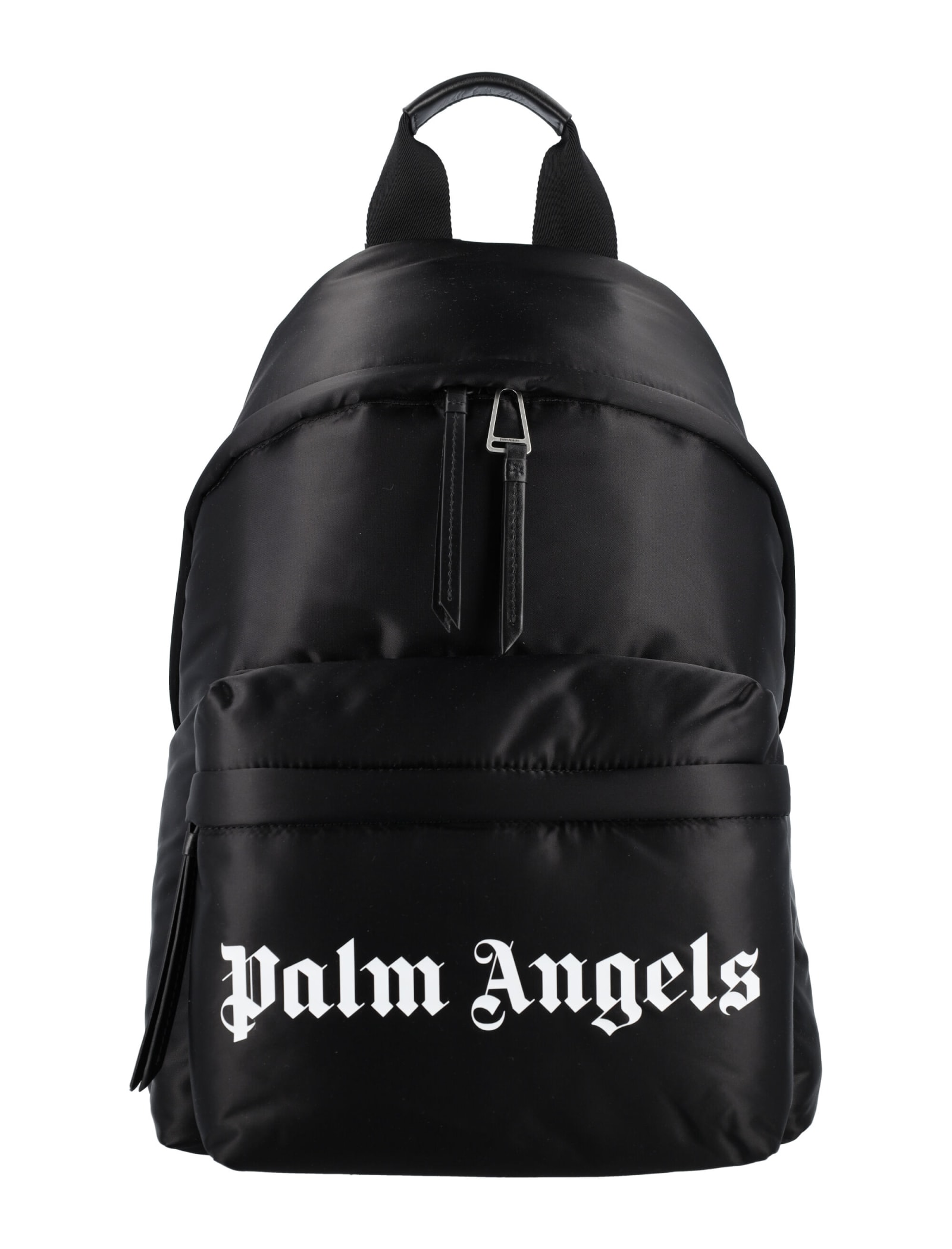 Palm Angels Nylon Backpack With Logo Print