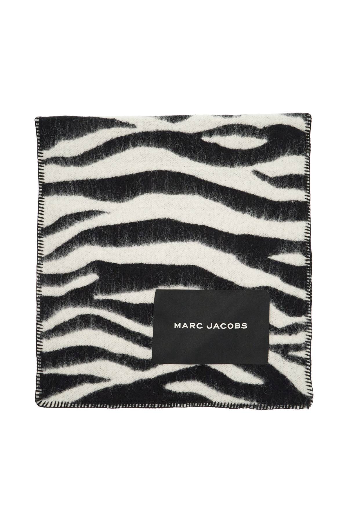 Shop Marc Jacobs With Zebra Print In Black/white (white)