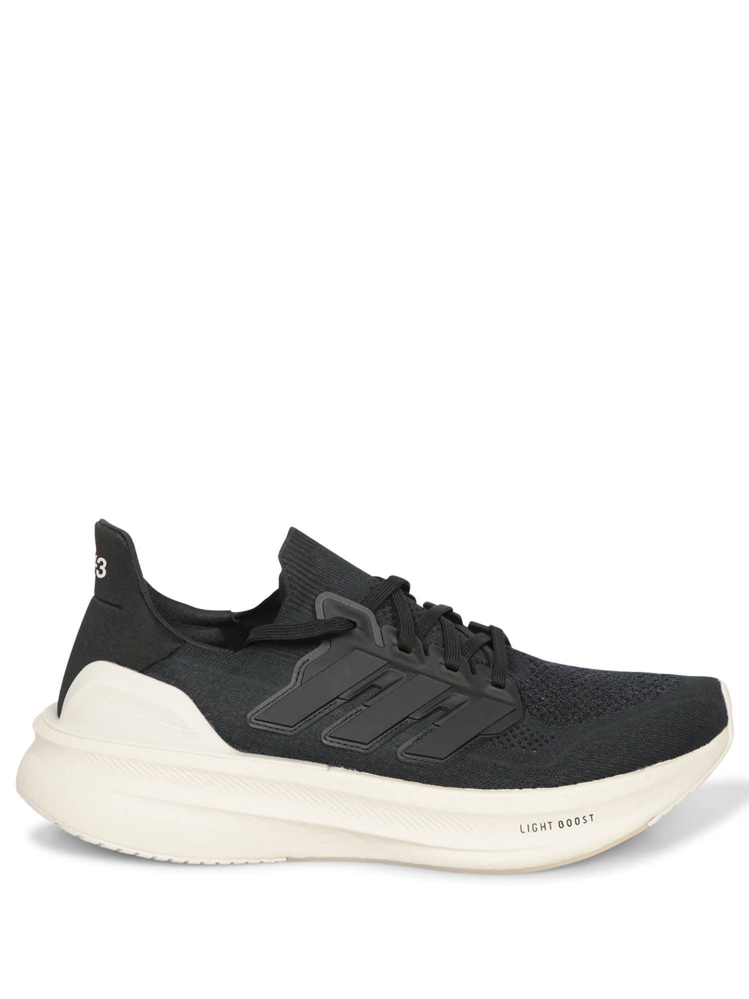 Shop Y-3 Ultraboost 5 Black/beige Sneakers