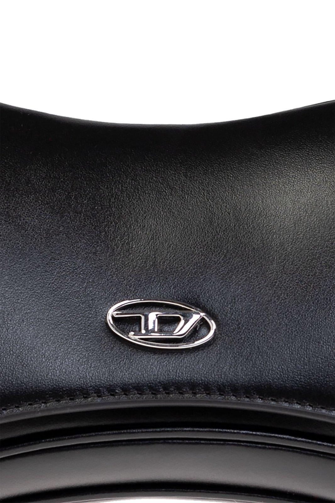 Diesel Black Play Clutch Clutch Bag In Black