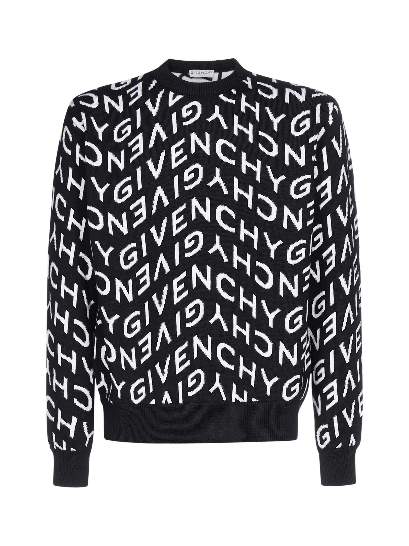 Givenchy Refracted Logo Wool Sweater