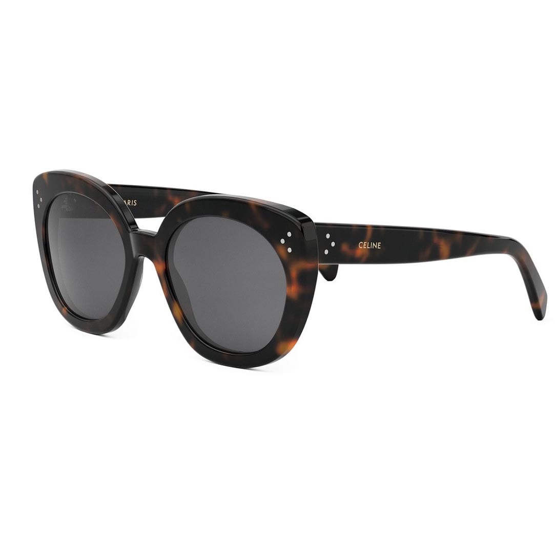 Shop Celine Sunglasses In Marrone/blu