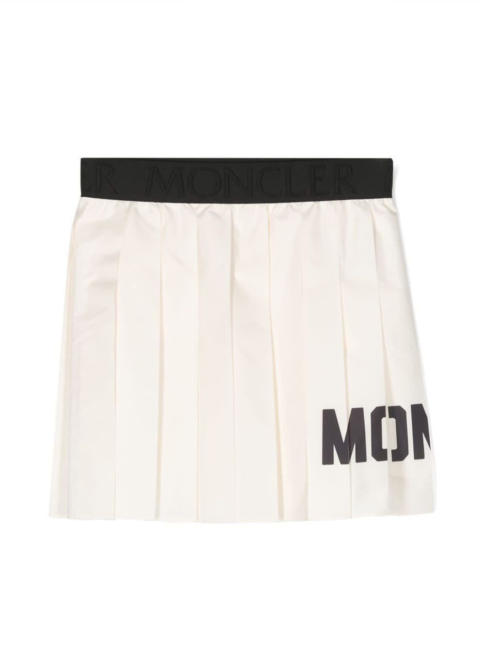 Shop Moncler Skirt In White