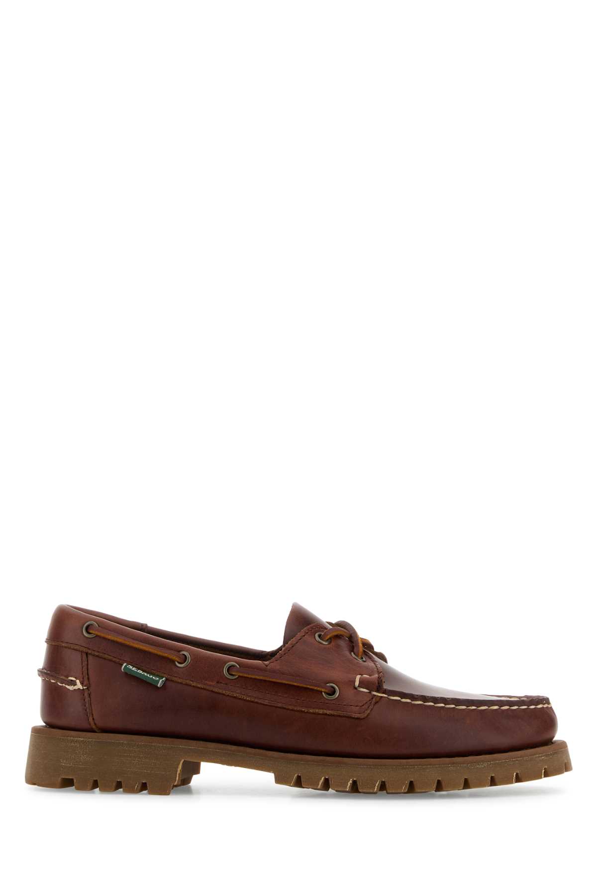 Sebago Brown Leather Ranger Loafers In Brown