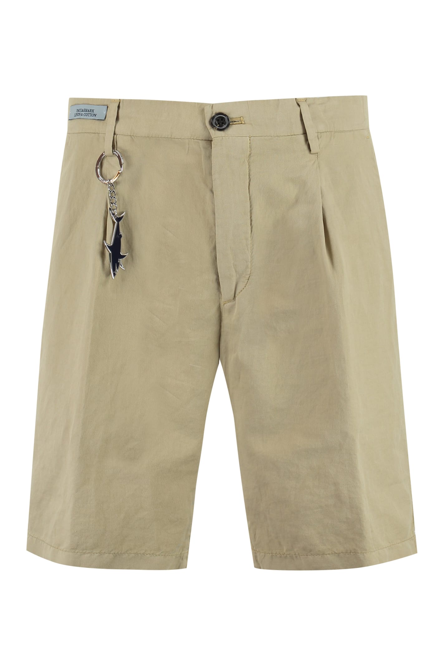 Cotton And Linen Bermuda-shorts