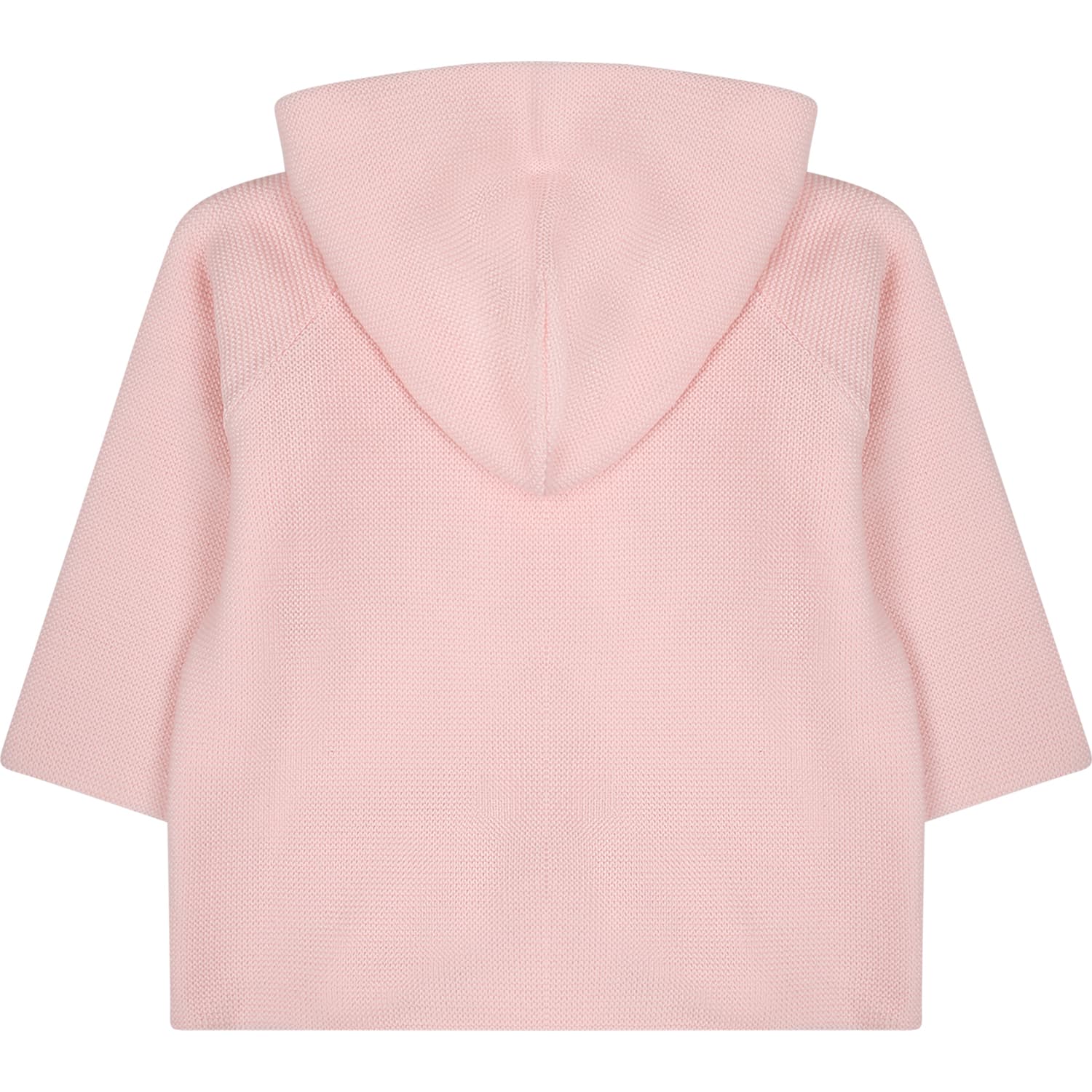 Shop Little Bear Pink Coat For Baby Girl