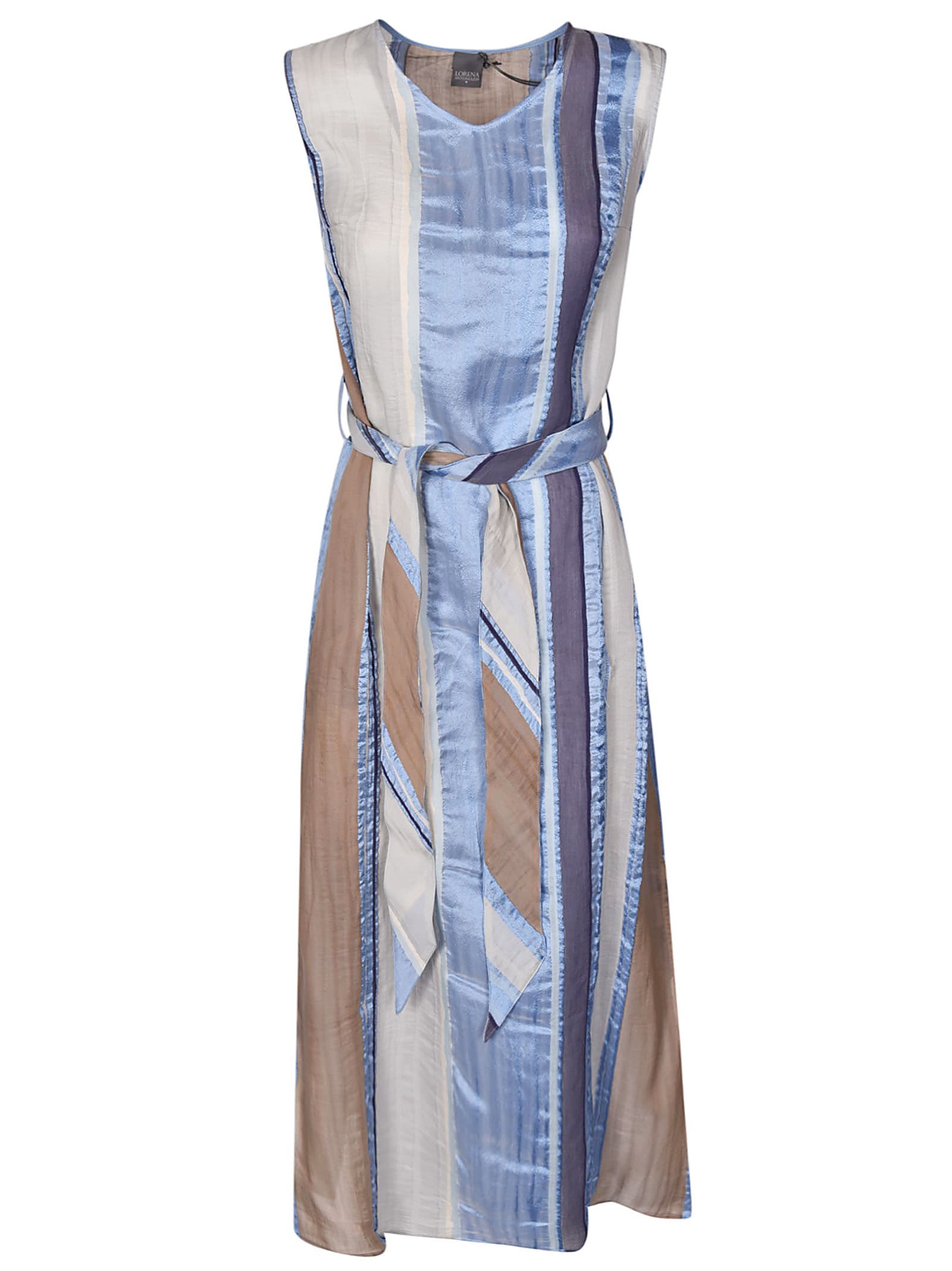 Photo of  Lorena Antoniazzi Striped Dress- shop Lorena Antoniazzi Dresses online sales