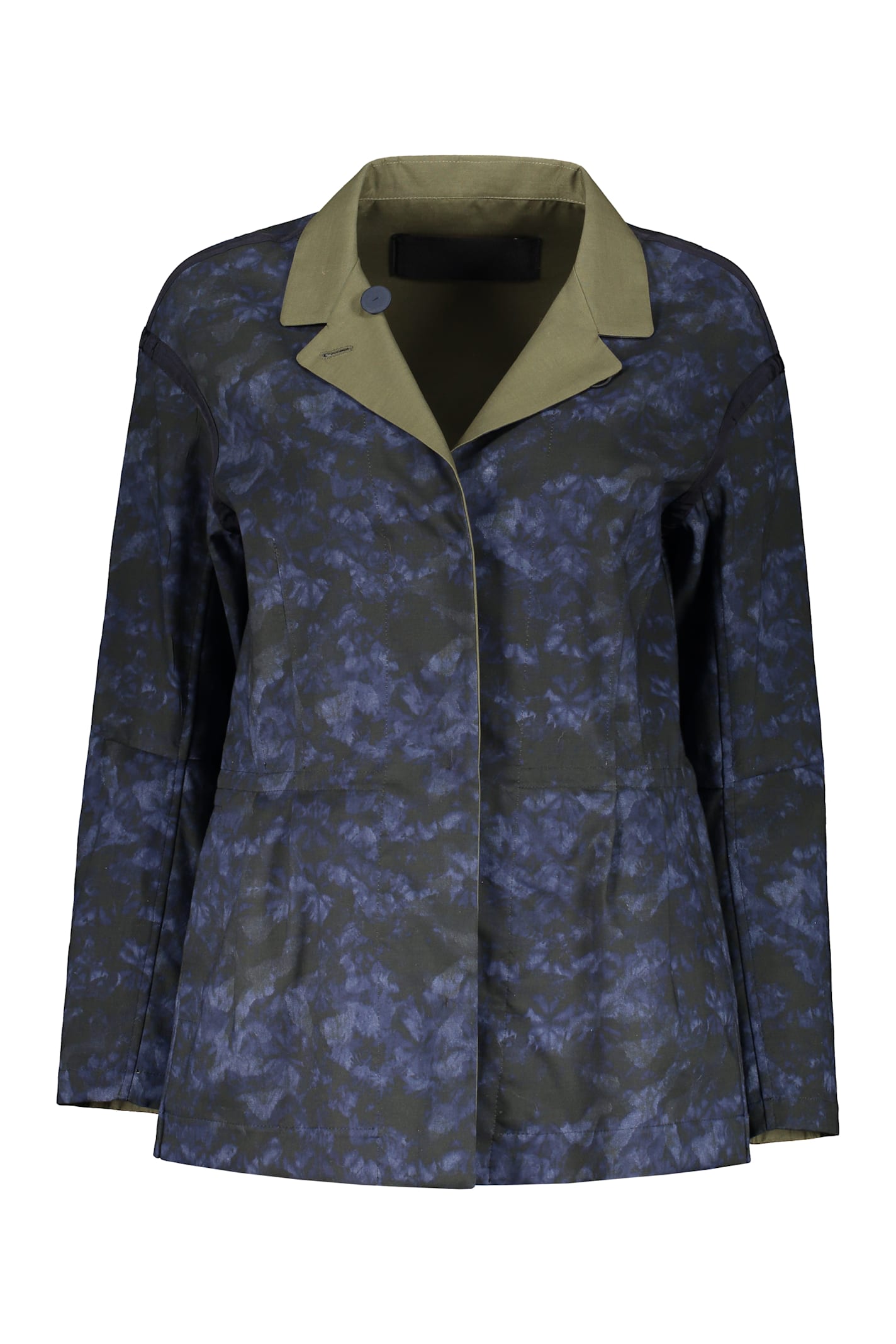 Button-front Cotton Jacket