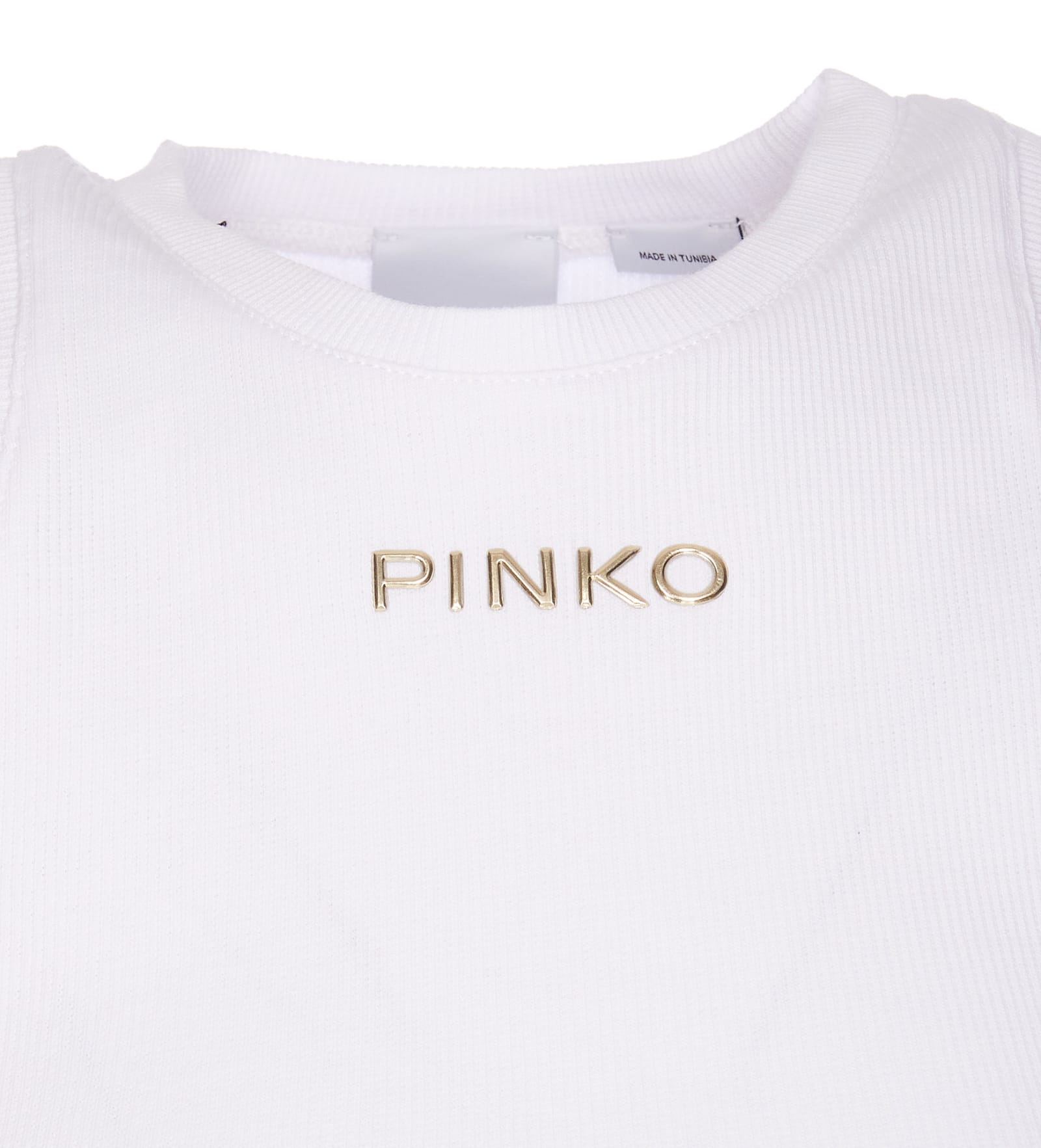 Shop Pinko Logo Tank Top In White