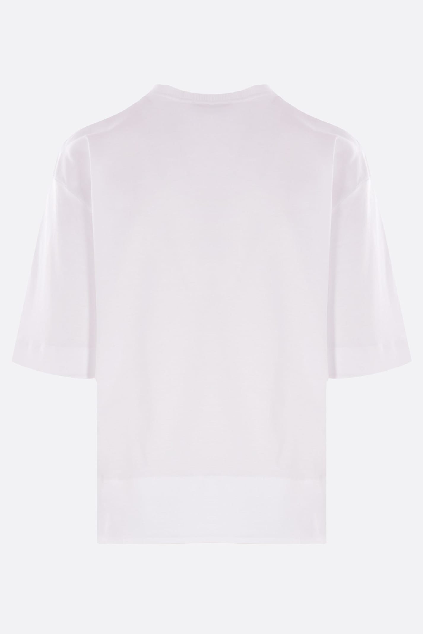 Max Mara Estella T-shirt In Cotton In Pink