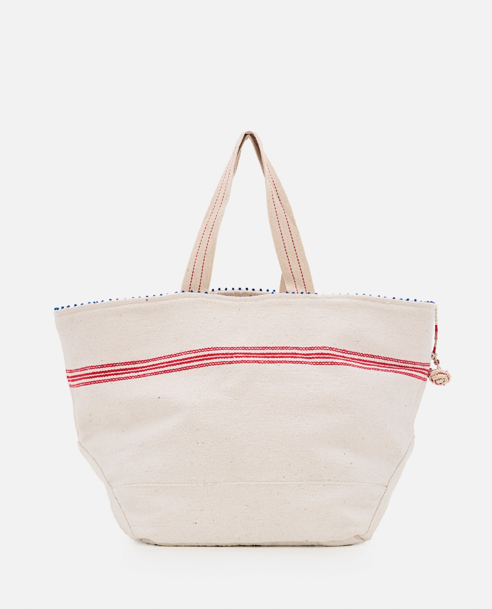 Shop Péro Canvas Handbag In White