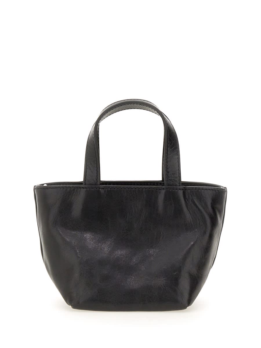 Shop Alexander Wang Mini Punch Tote Bag In Black