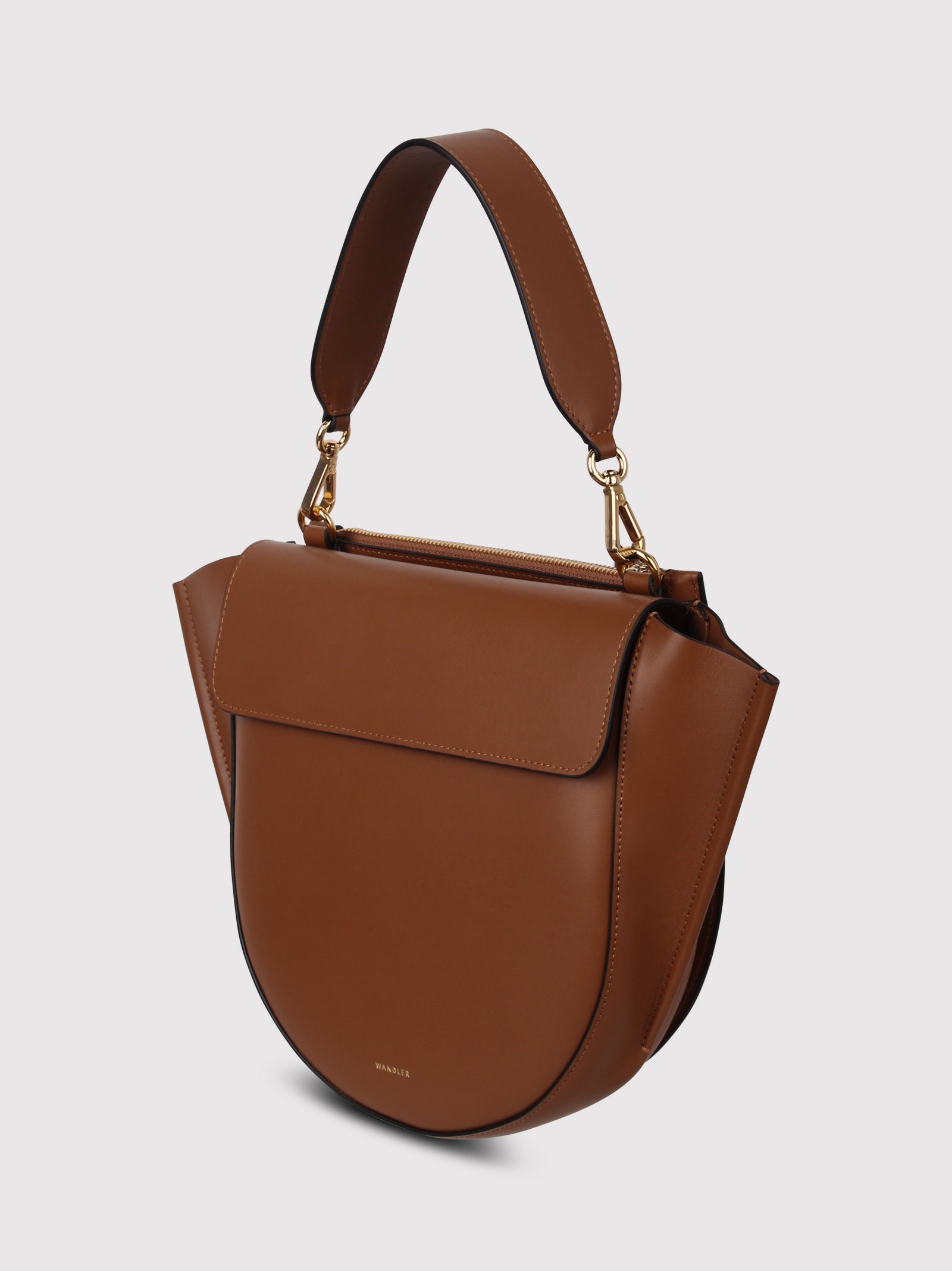Shop Wandler Medium Hortensia Leather Bag