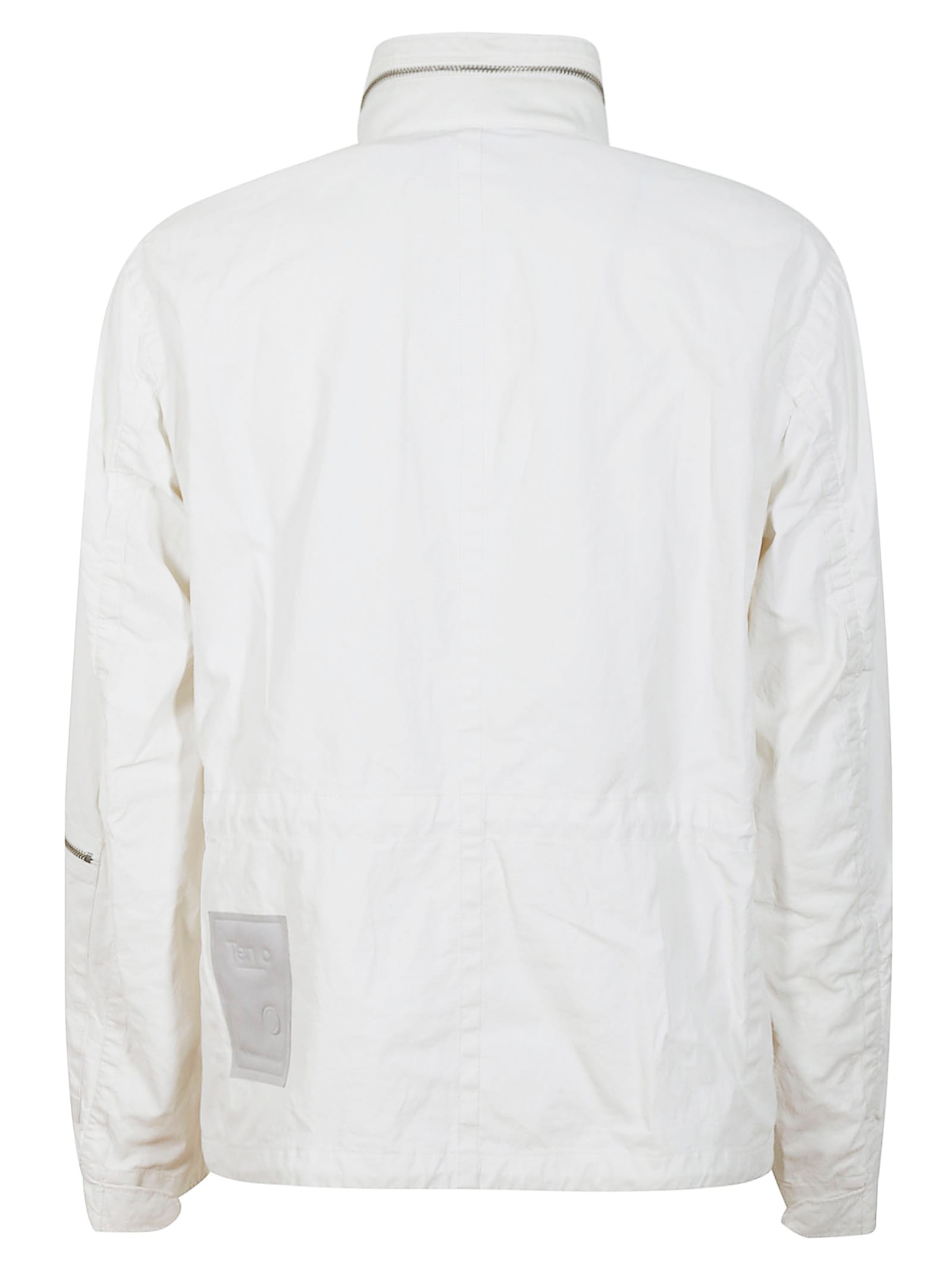 Ten C Blouson In Bianco Neve