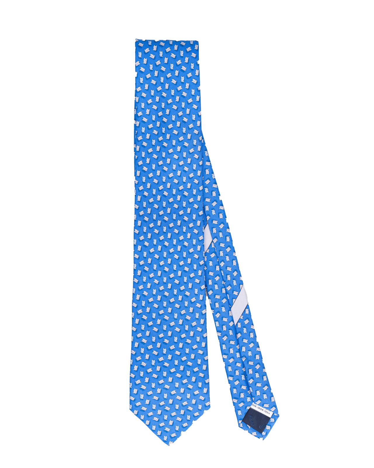 Shop Ferragamo Salvatore  Ties Clear Blue