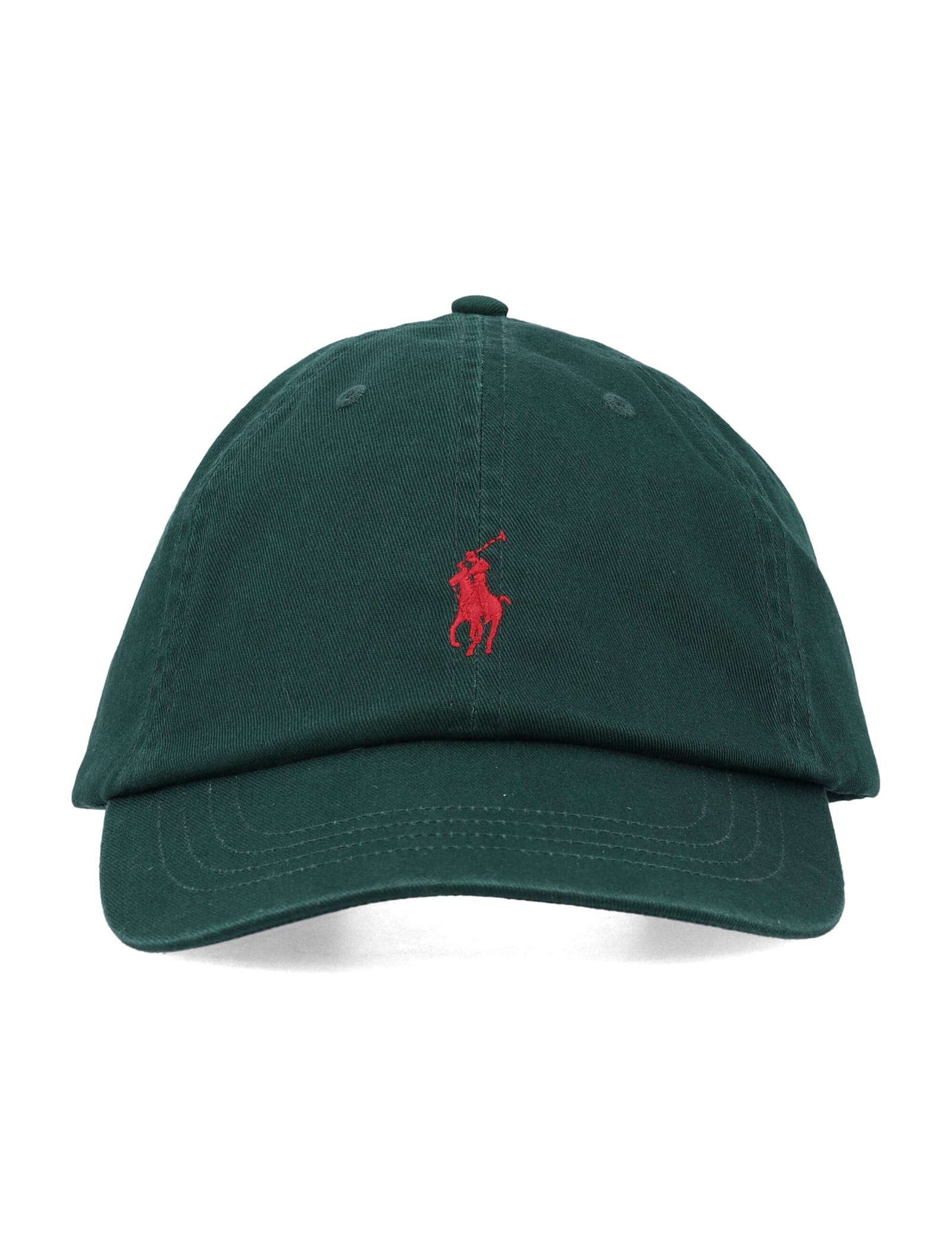 Polo Ralph Lauren Cotton Chino Cap In Green