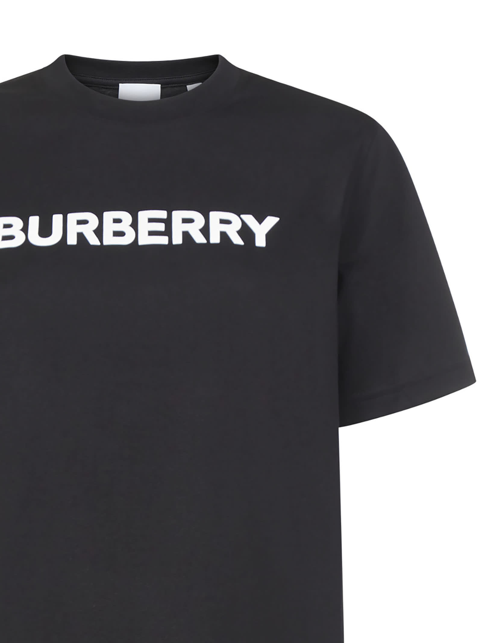 Burberry Women's Black Other Materials T Shirt | ModeSens