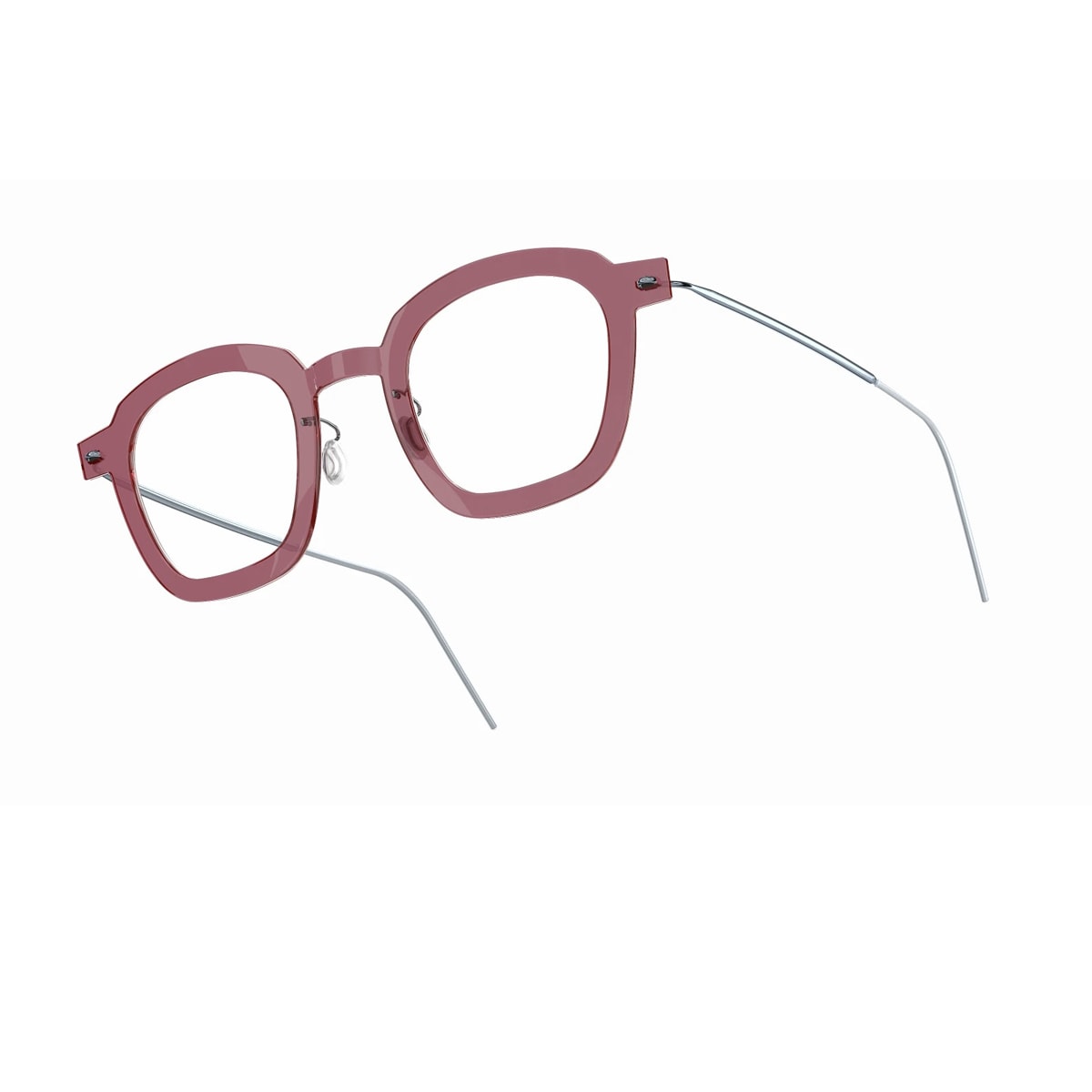 Shop Lindberg N.o.w. 6587 C04/p25/804 Bordeaux Blu Glasses
