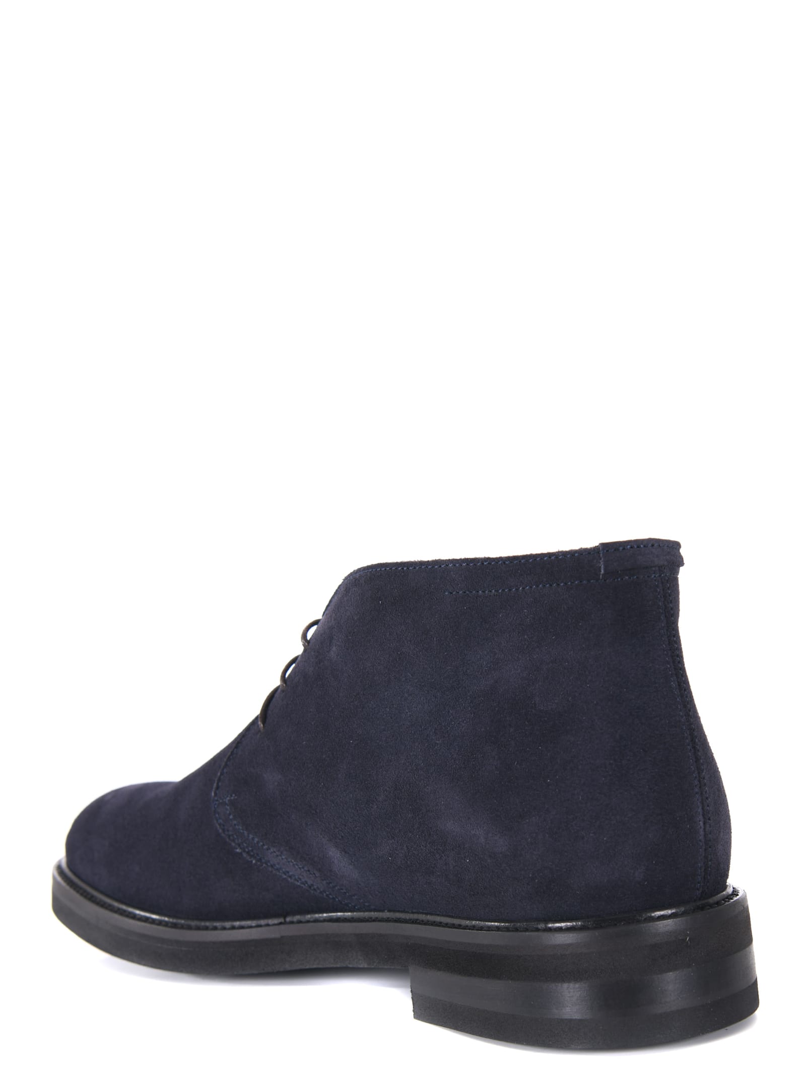 Shop J. Wilton Jerold Wilton Suede Ankle Boots In Blue