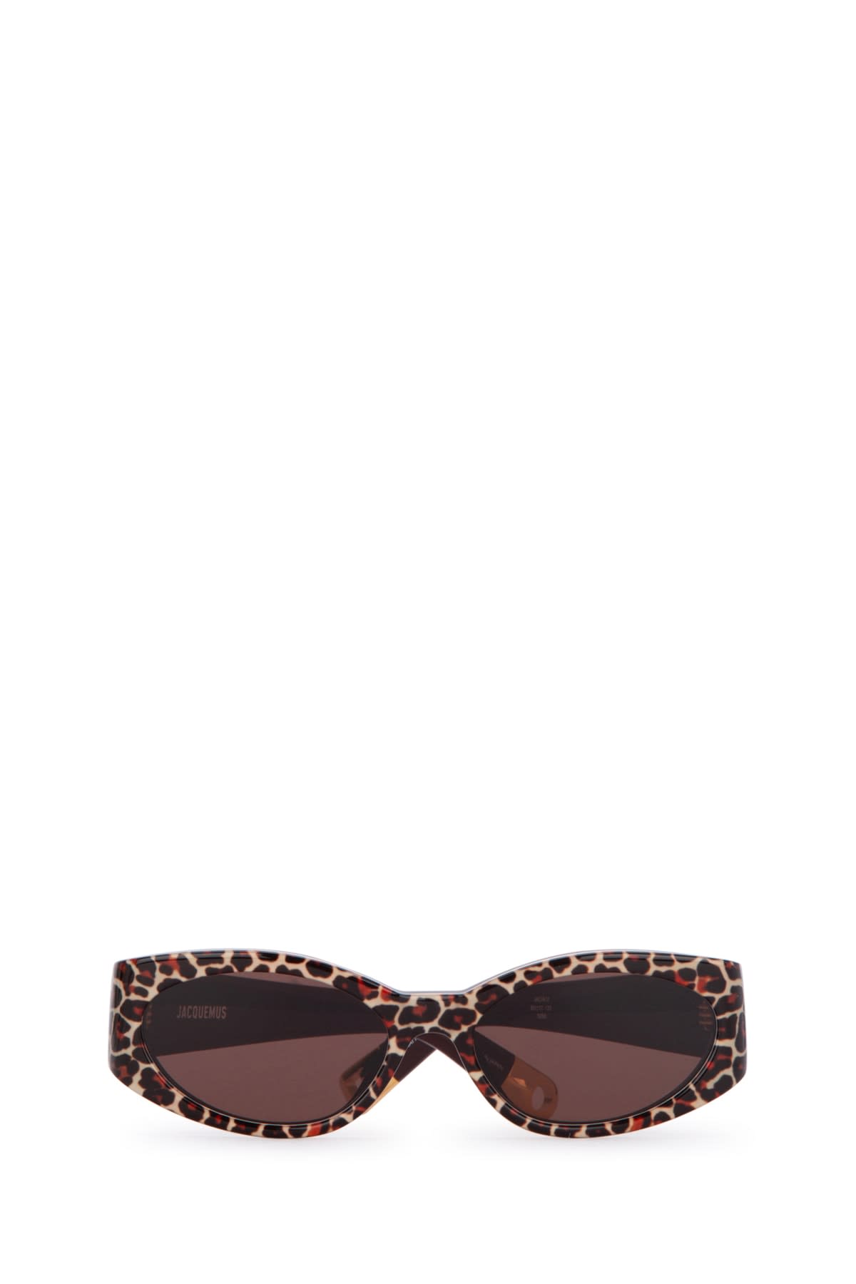 Shop Jacquemus Occhiali Da Sole In Printleopardbrown