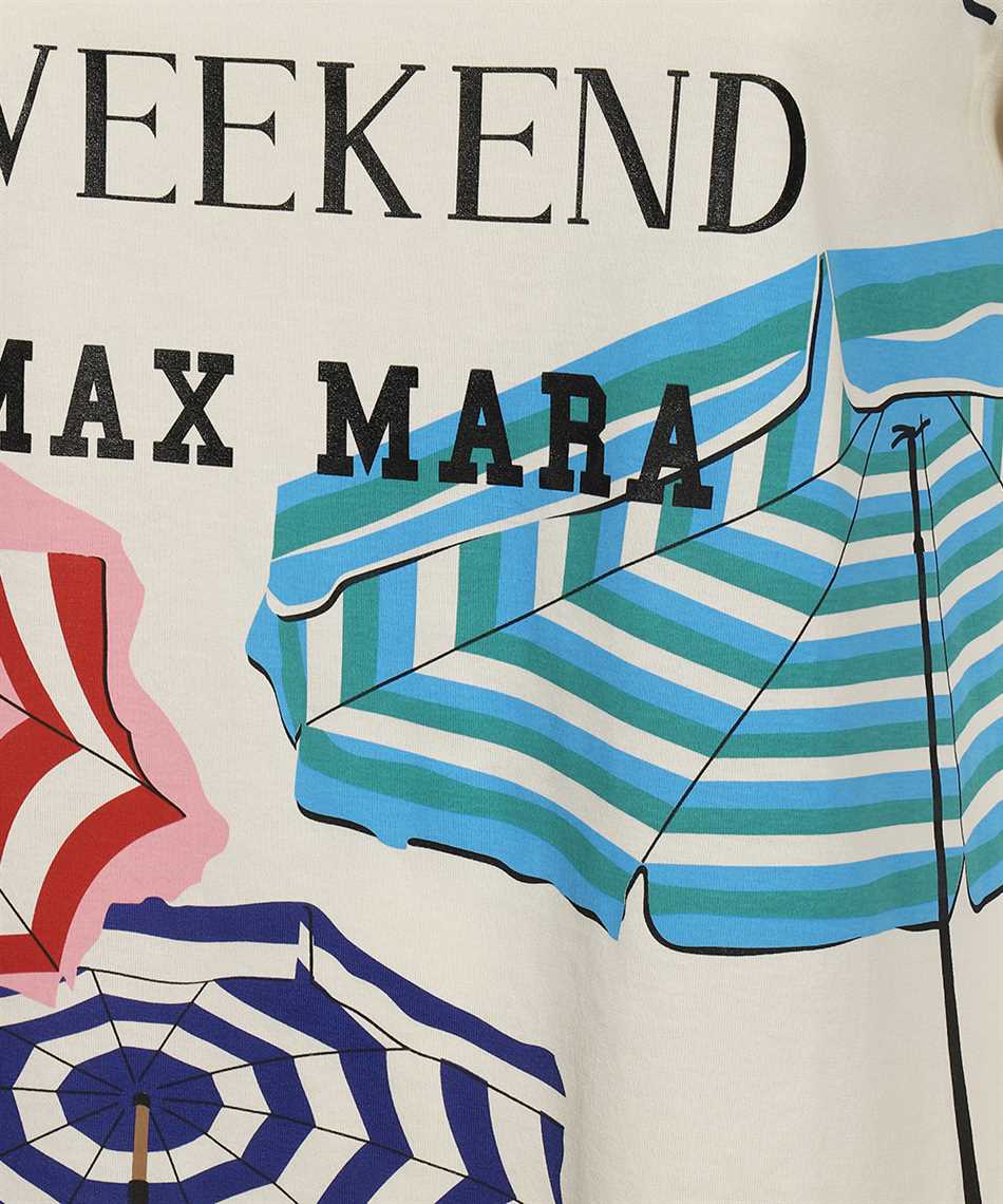 Weekend Max Mara Cotton T-shirt In White