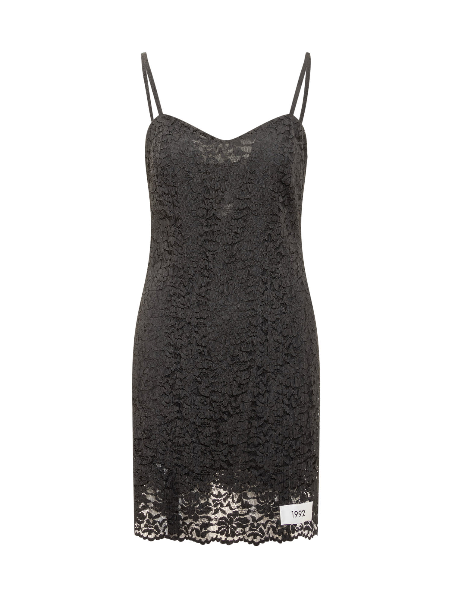 DOLCE & GABBANA KIM X DOLCE E GABBANA CORD LACE MINI DRESS