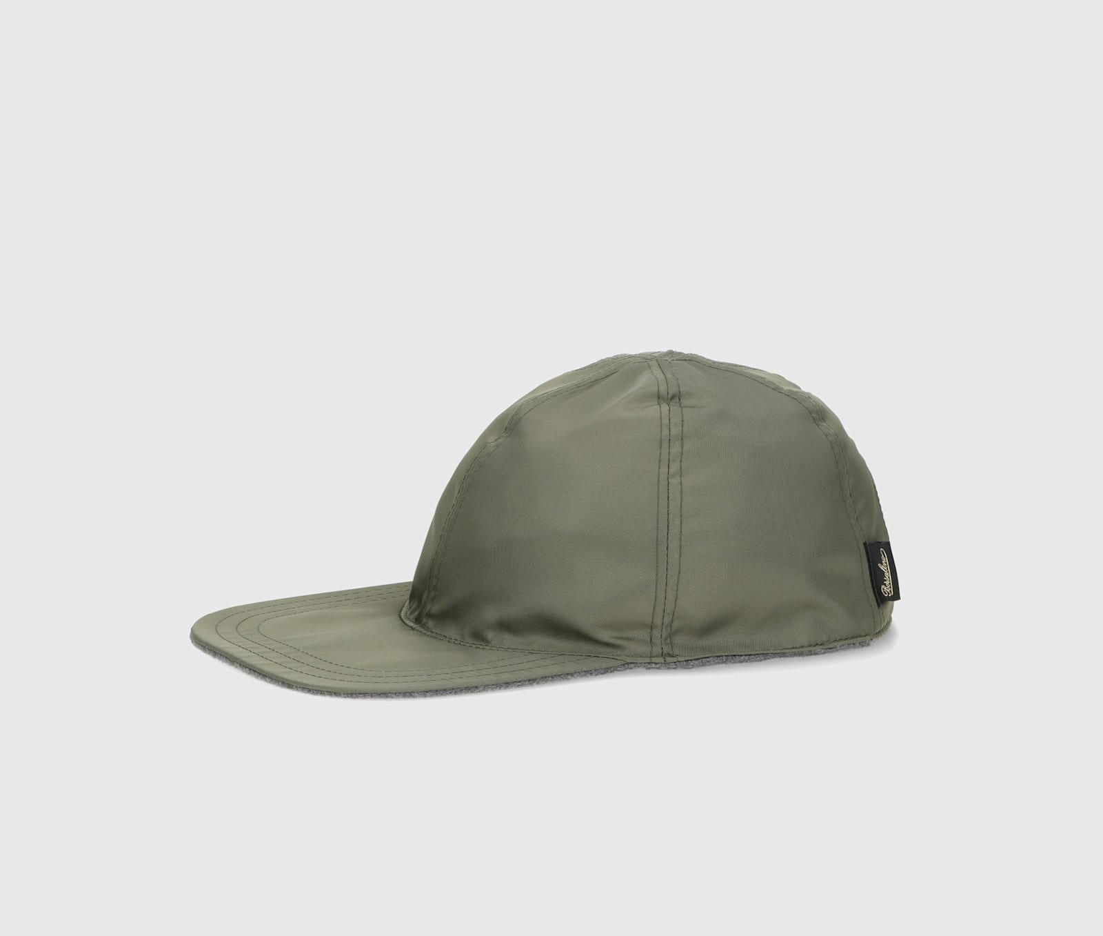 Borsalino Lucio Reversible Baseball Cap In Green