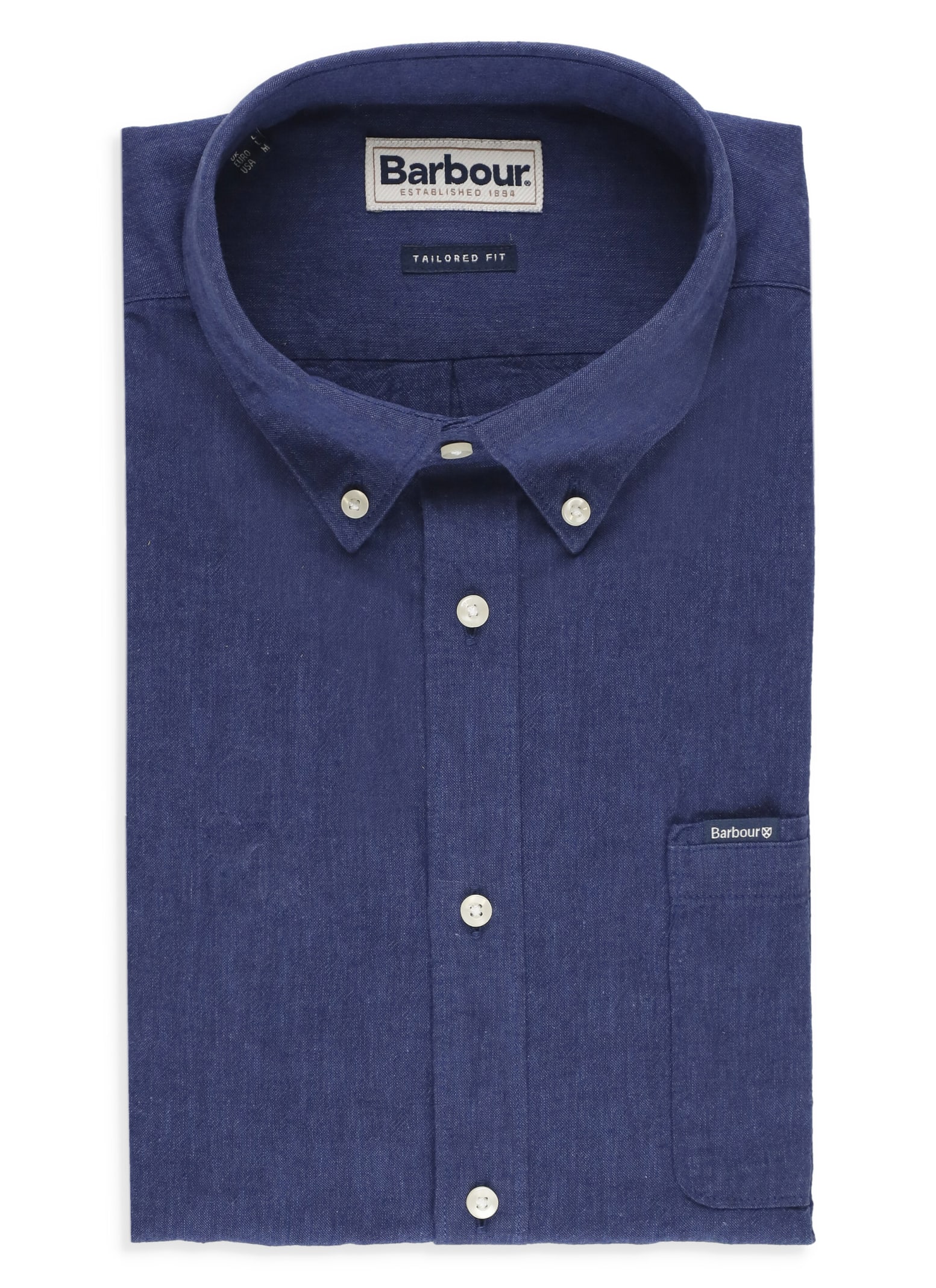Shop Barbour Nelson Shirt In Blue