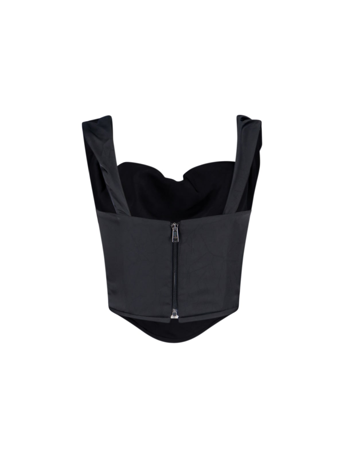 Vivienne Westwood Minimalist Black Top With Clean Lines And Tailored Fit In Black