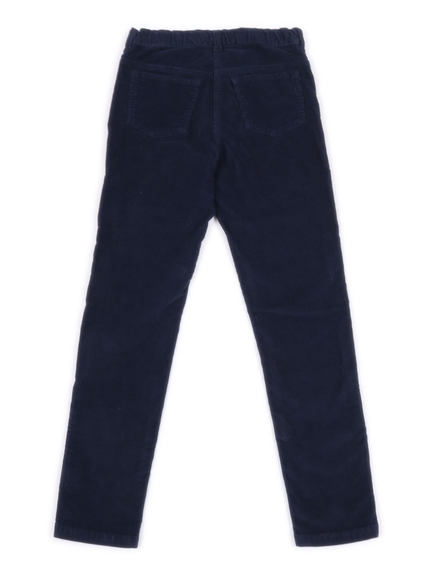 Il Gufo Corduroy Pockets Pants In Animal Print