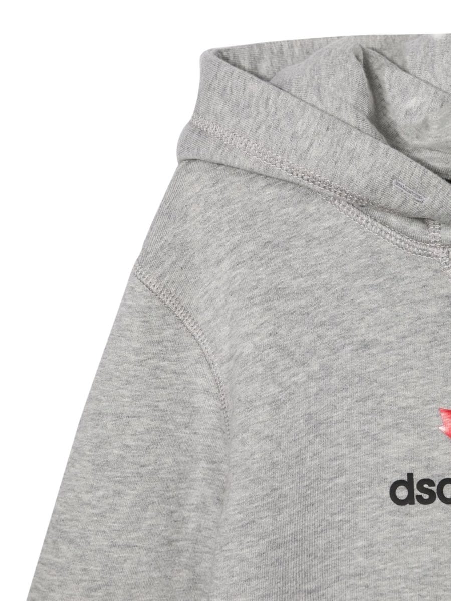 Dsquared2 Relax Felpa In Grey