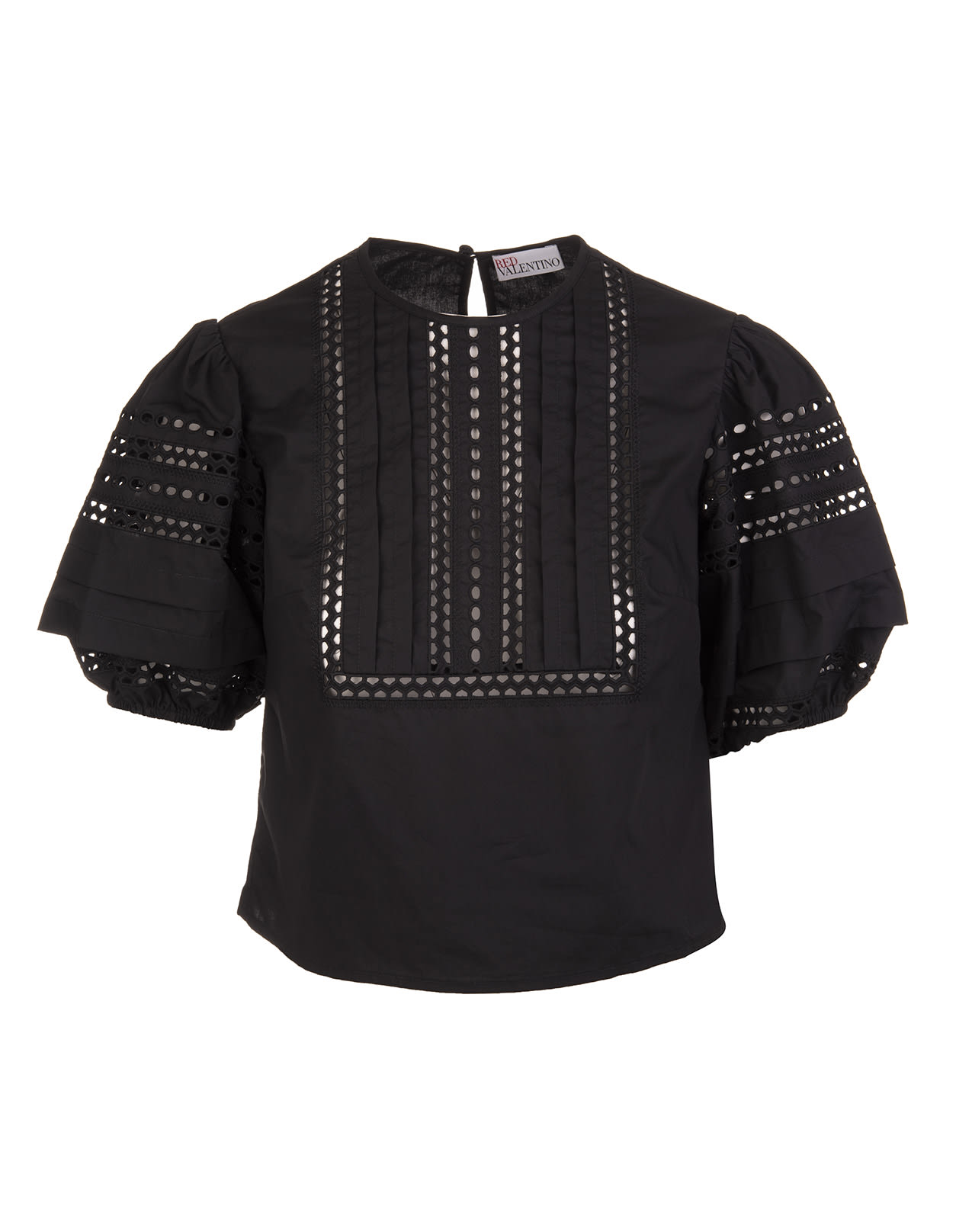 RED Valentino Broderie Anglaise Blouse