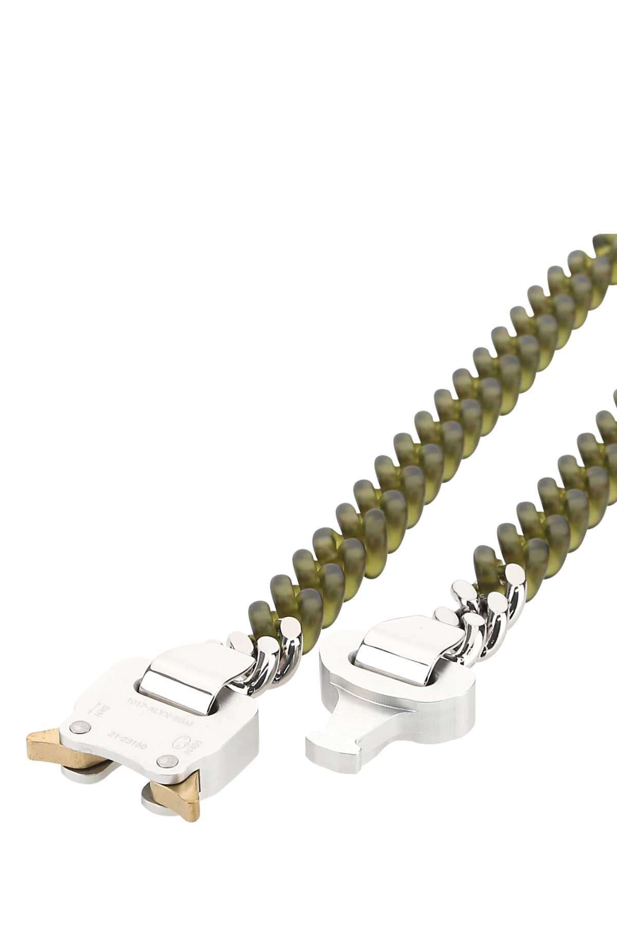 ALYX TWO-TONE NYLON AND METAL NECKLACE