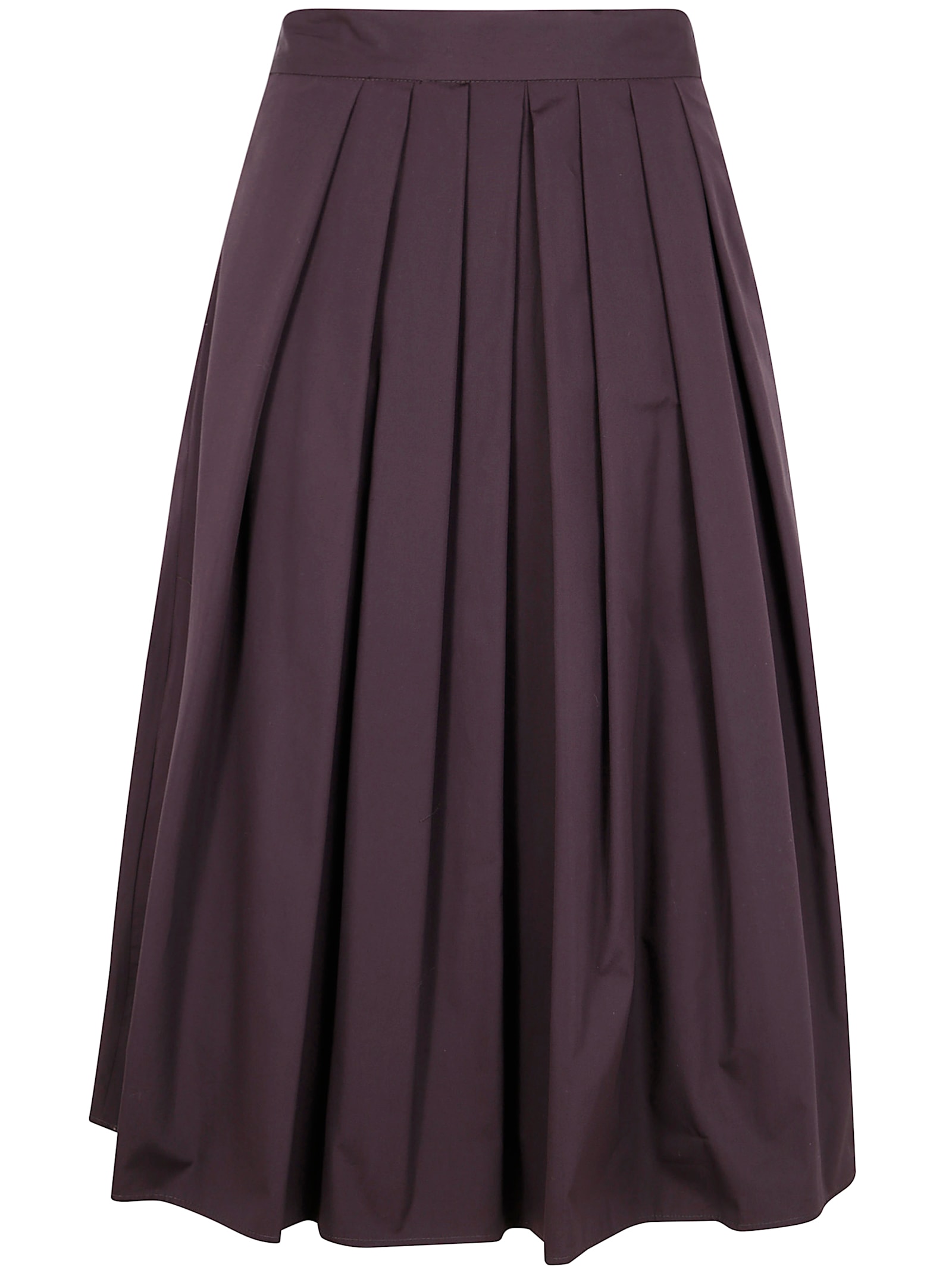 Flare Midi Skirt