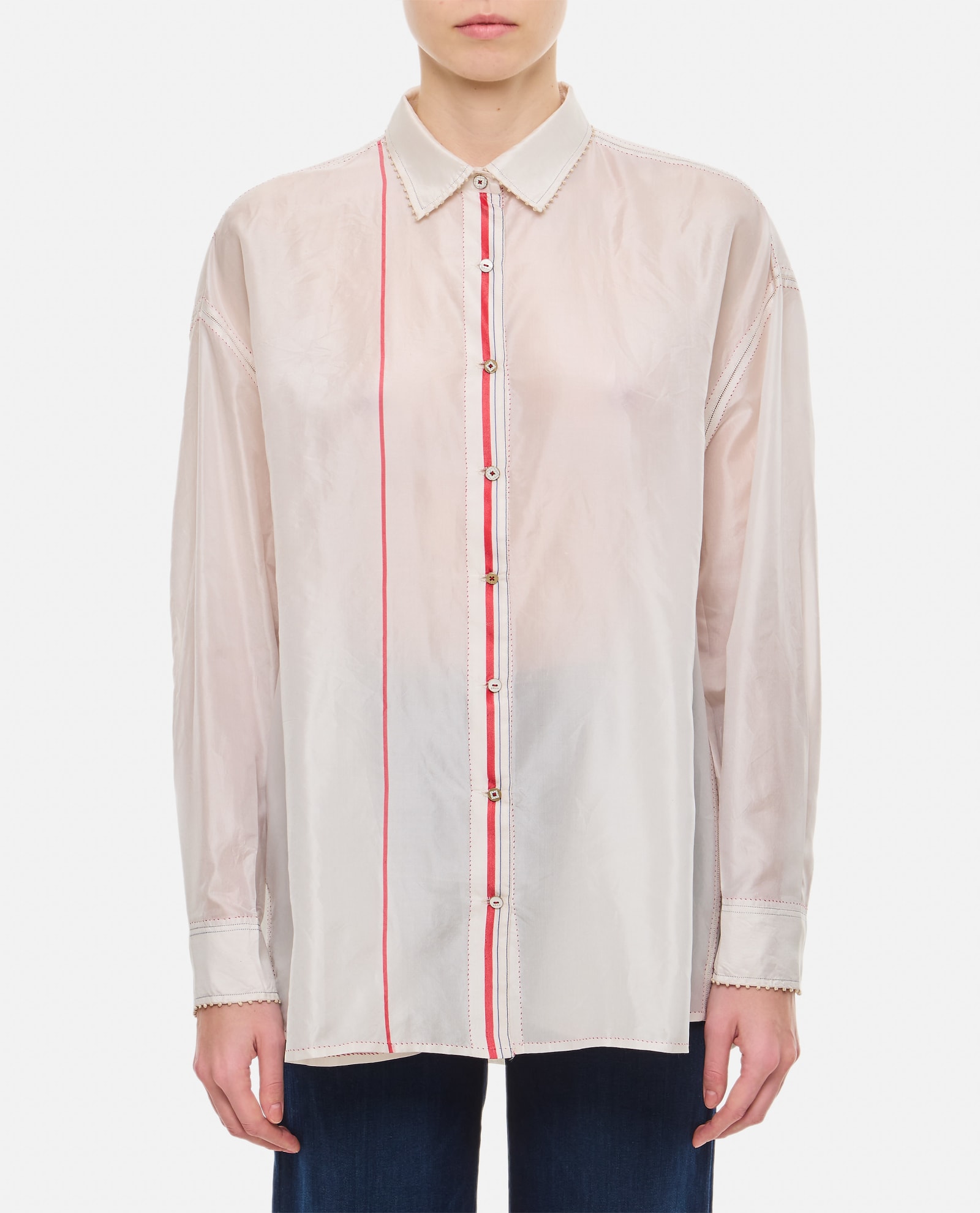 Silk Oversize Shirt