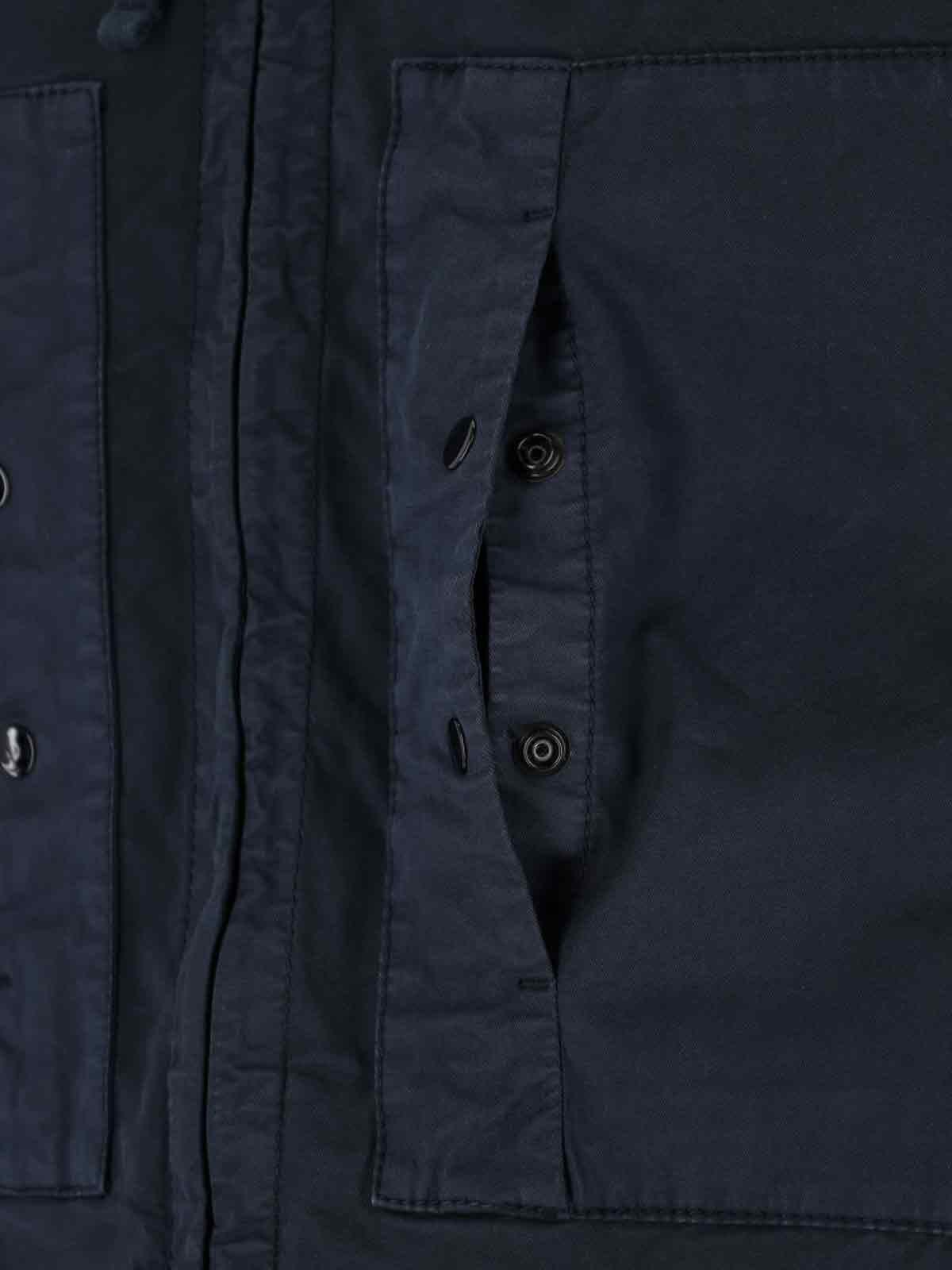 Stone Island Supima Cotton Twill Stretch-tc Jacket