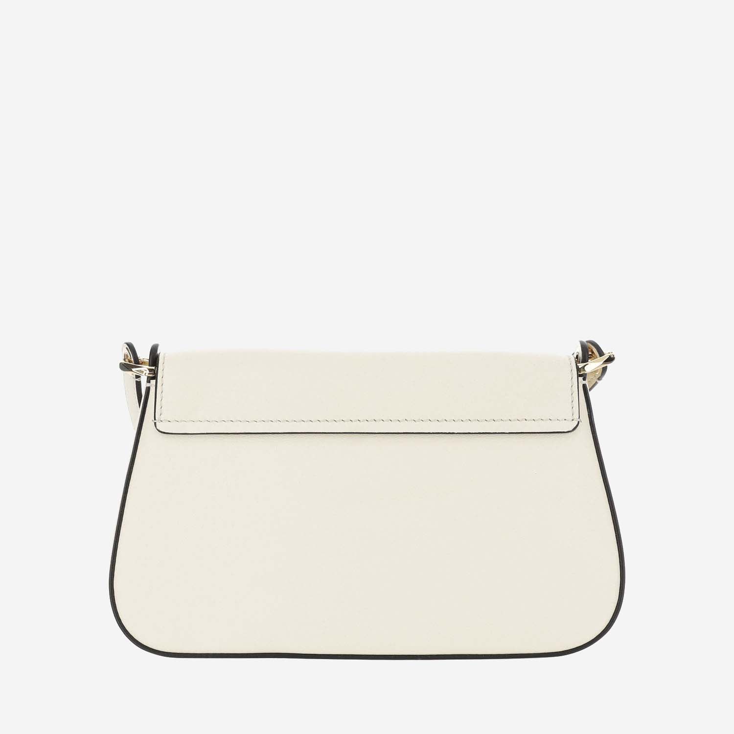 Shop Valentino Vlogo Signature Shoulder Bag In White