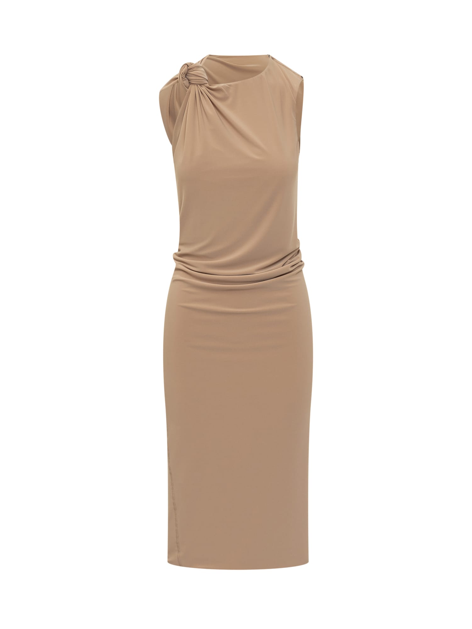 Shop Sportmax Nuble Dress In Beige