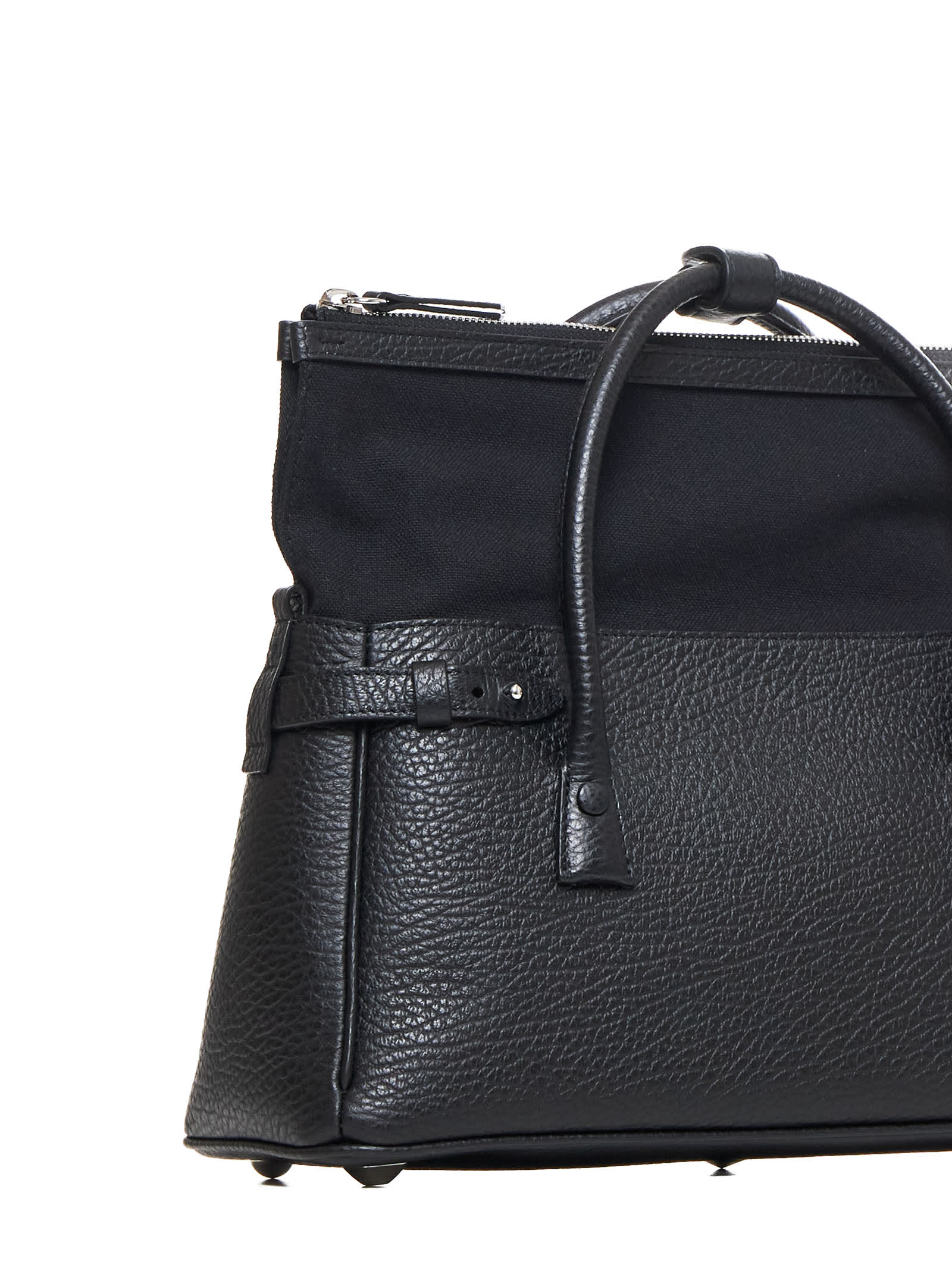 Shop Maison Margiela Tote In Black