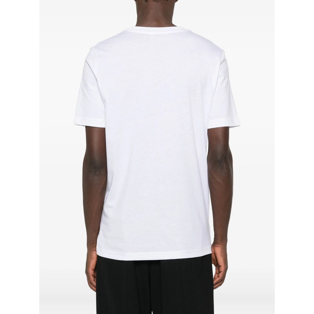 Marni Short-sleeve Cotton T-shirt In White
