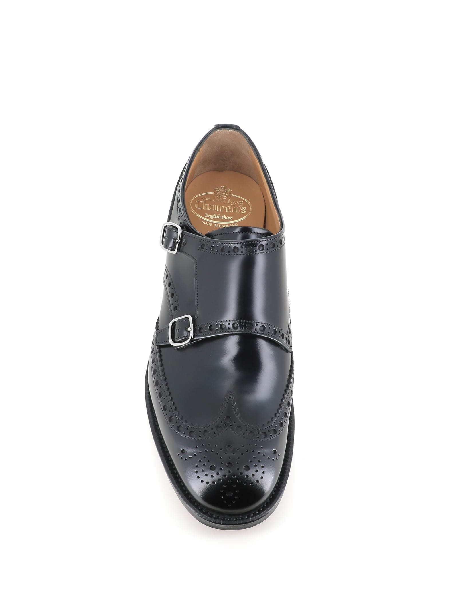 Shop Church's Buckle Pitchford In Black