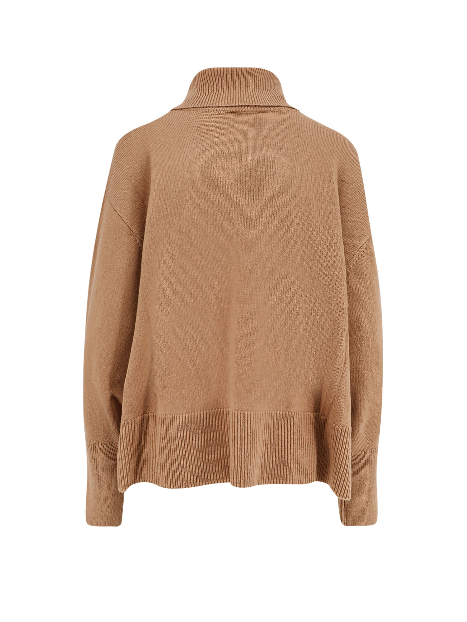 Axel Arigato Wool Blend Turtleneck Sweater In Brown