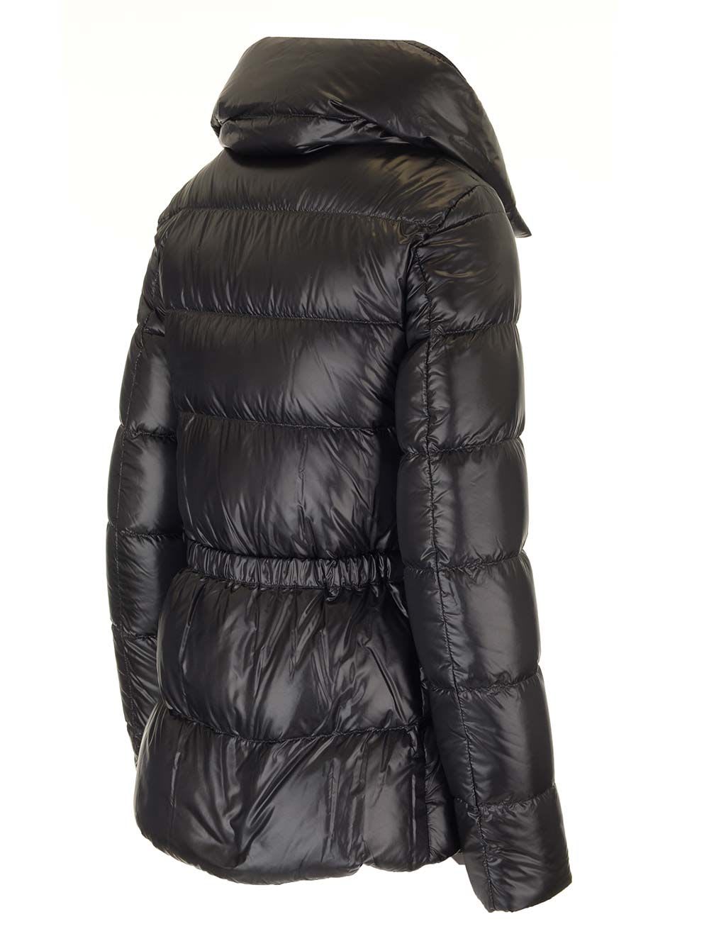 Shop Herno Down Coat In Black