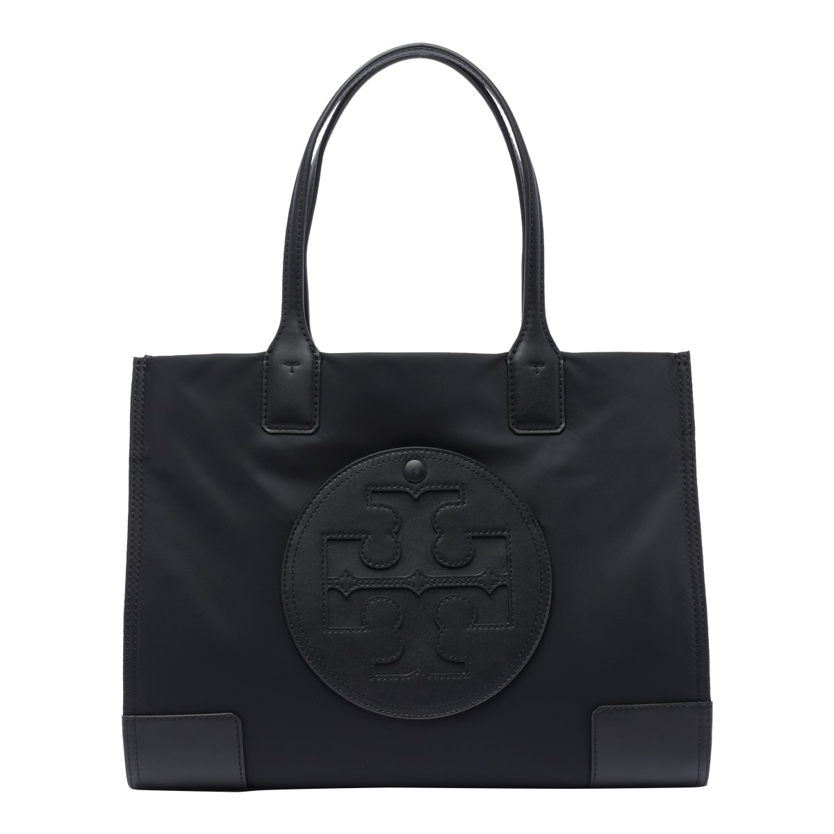 Shop Tory Burch Small Ella Tote Bag In Black