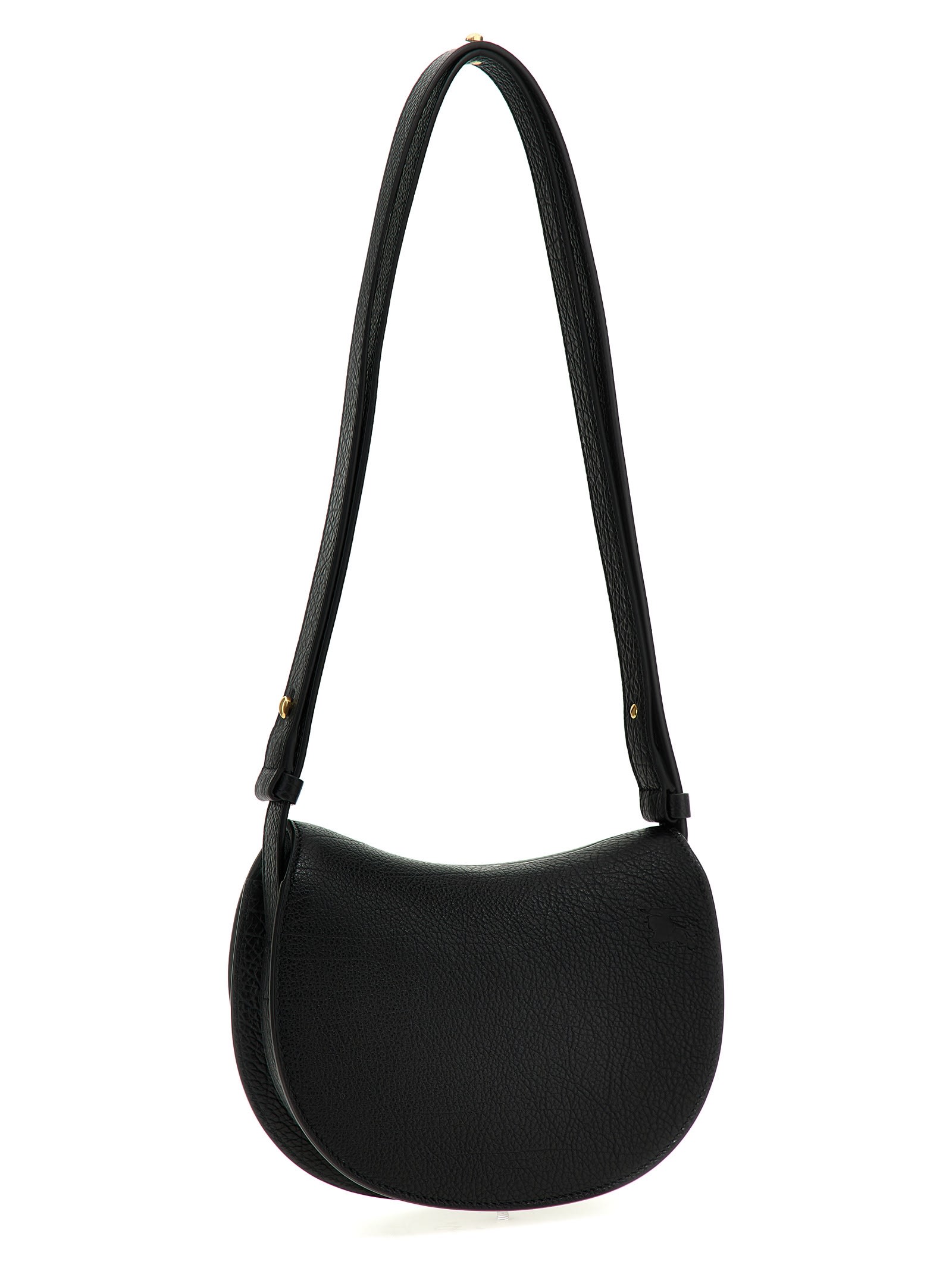 Shop Burberry Rocking Horse Mini Shoulder Bag In Black