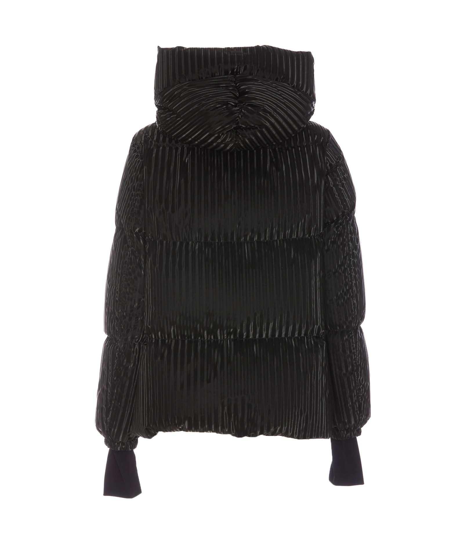 Shop Herno Down Jacket In Black