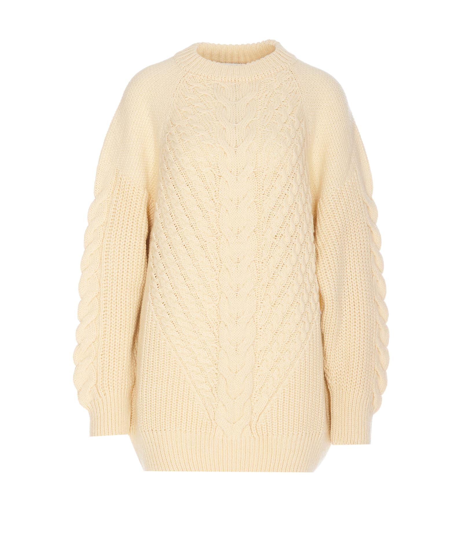 Shop Essentiel Antwerp Grive Sweater In White