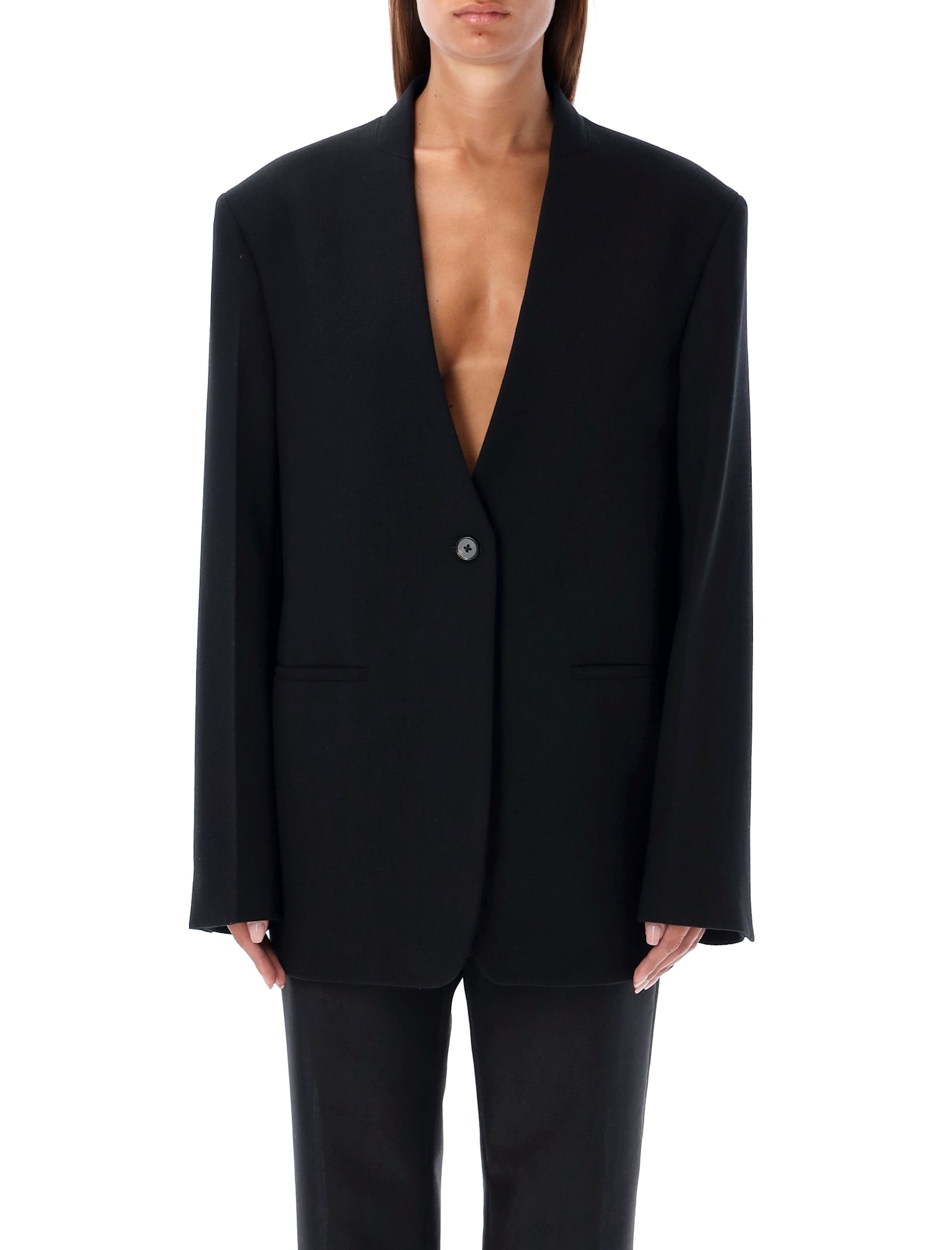 JIL SANDER SINGLE-BREASTED BLAZER 